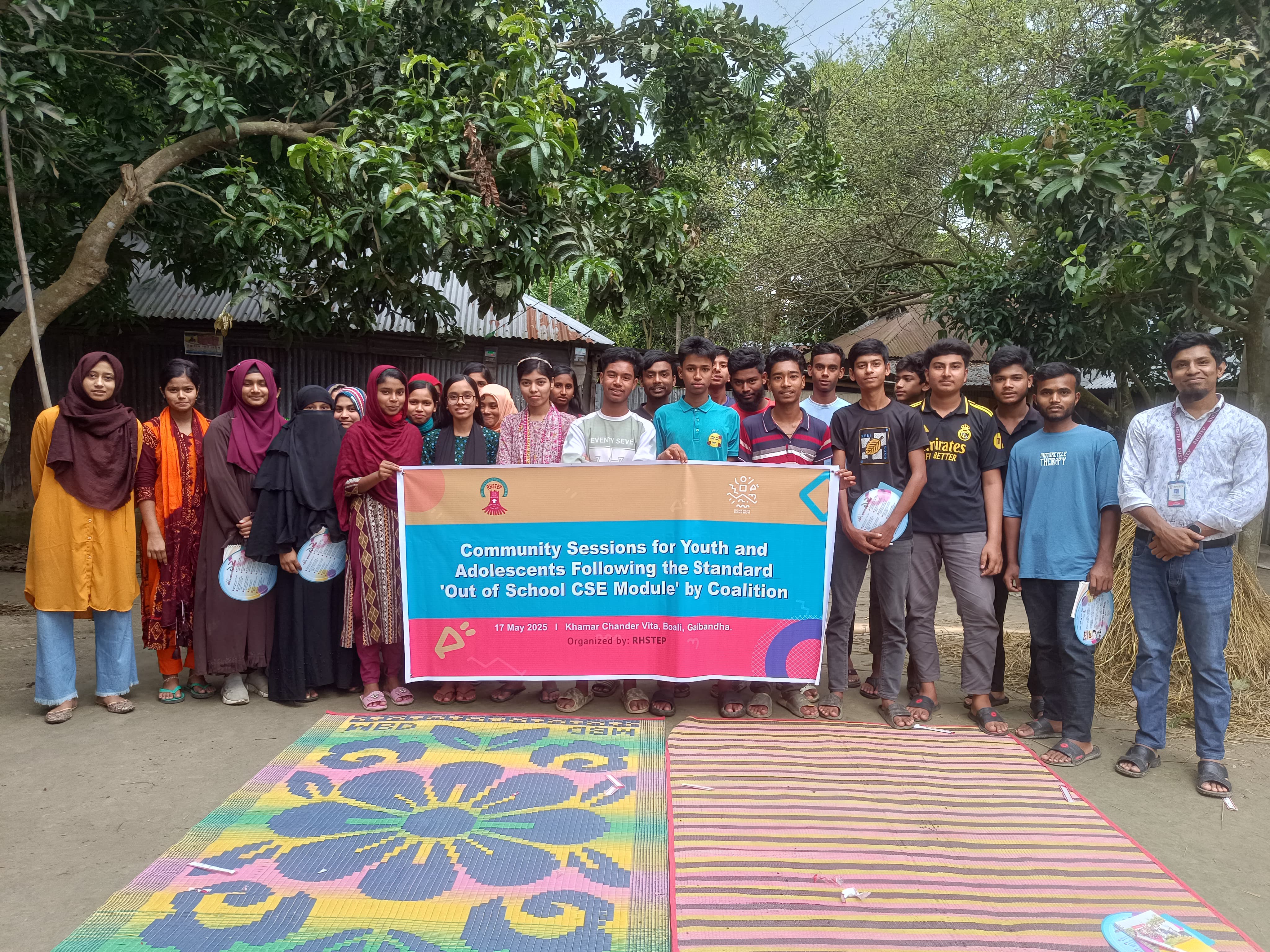 Community Sessions for Youth and Adolescents