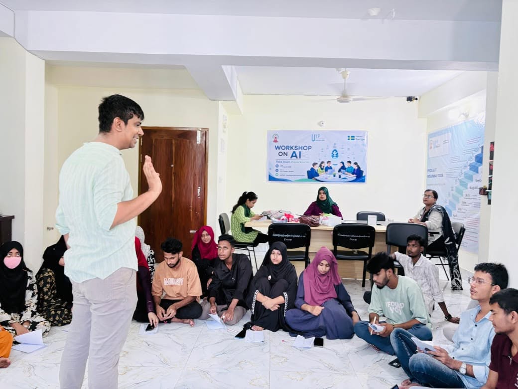 RHSTEP UYP Khulna Organized AI Networking Workshop for Marginalized Youth