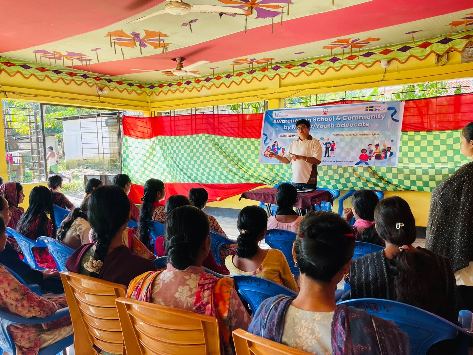RHSTEP UYP Sylhet Organized SRHR Awareness Session for Youth in Kushirgul, Peer Bazar Sylhet