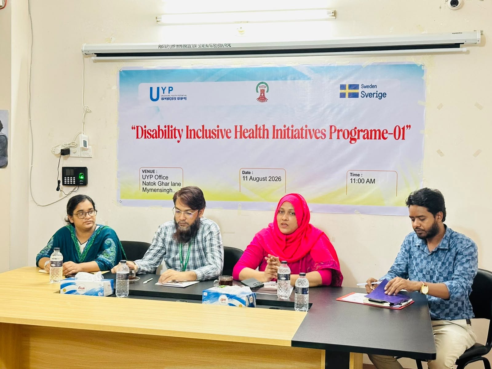 Aparajeyo Tarunno Mymensingh Organized Disability-Inclusive Health Awareness Program