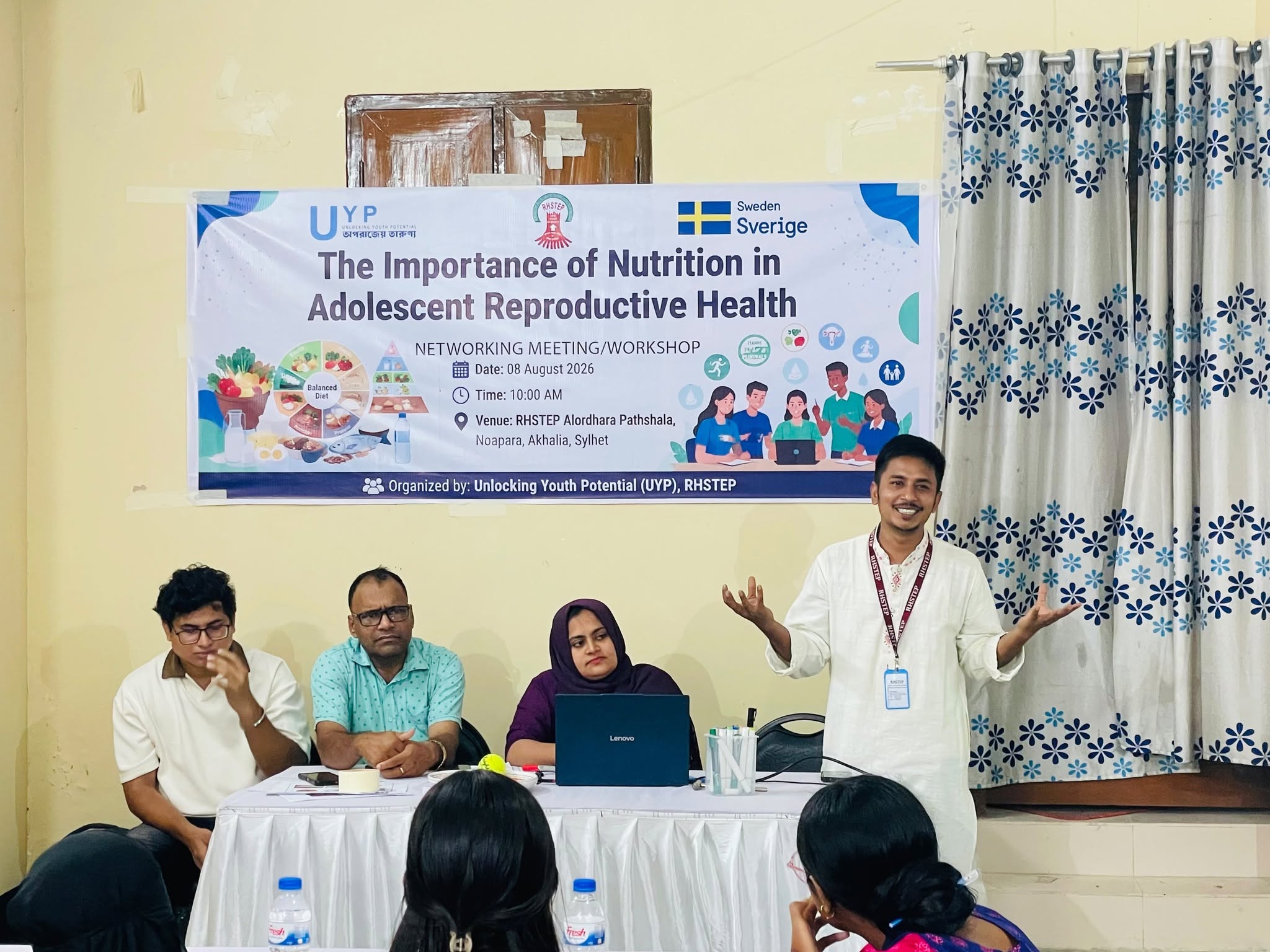 RHSTEP UYP Sylhet Organized Networking Meeting on Nutrition and Adolescent Reproductive Health