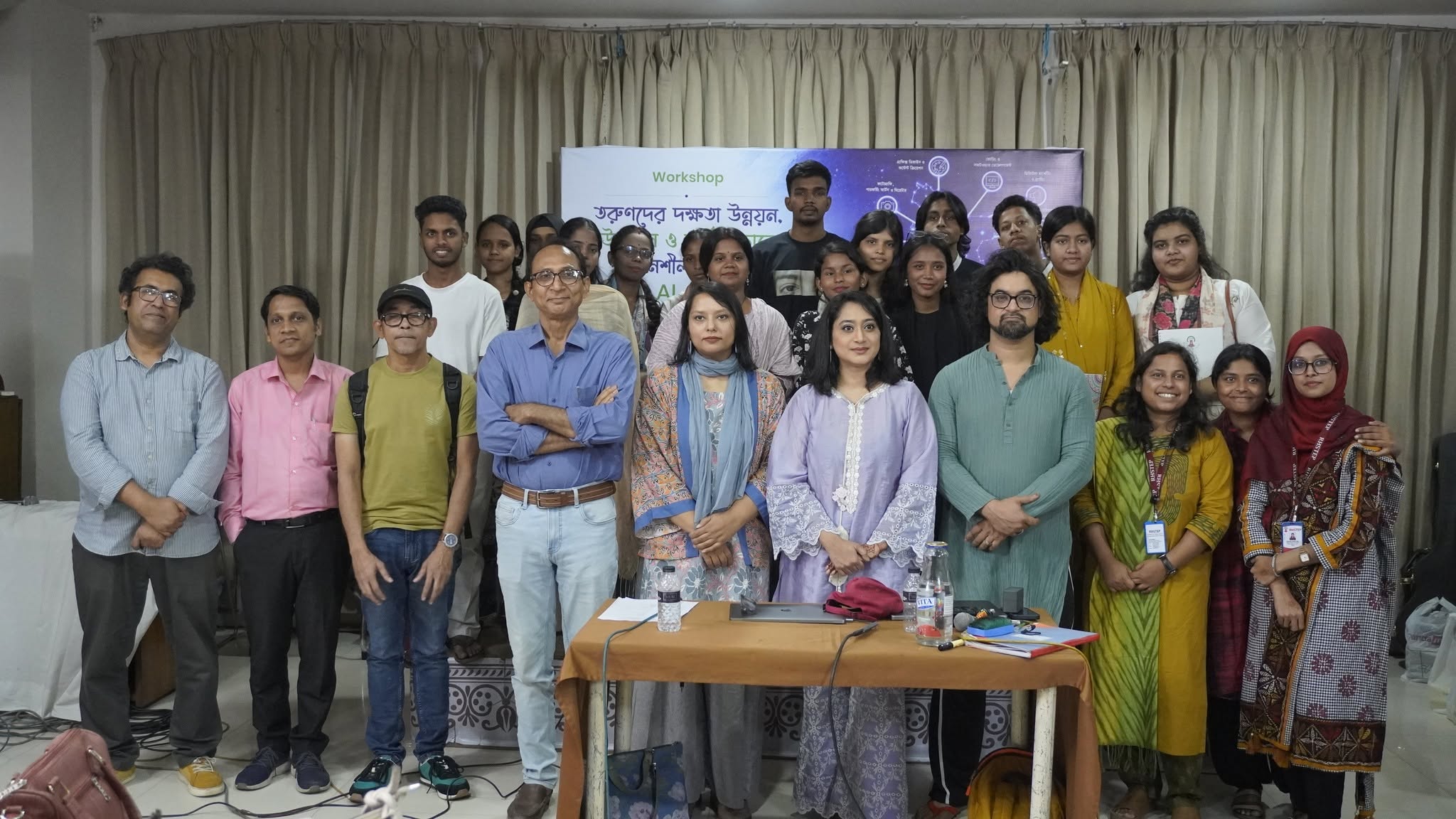 RHSTEP UYP Dhaka Organized Workshop on Creative Economy, AI, Innovation and Youth Employment